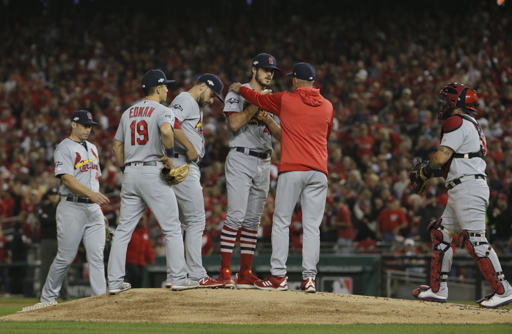 NLCS Game 4 of Cardinals and Nationals